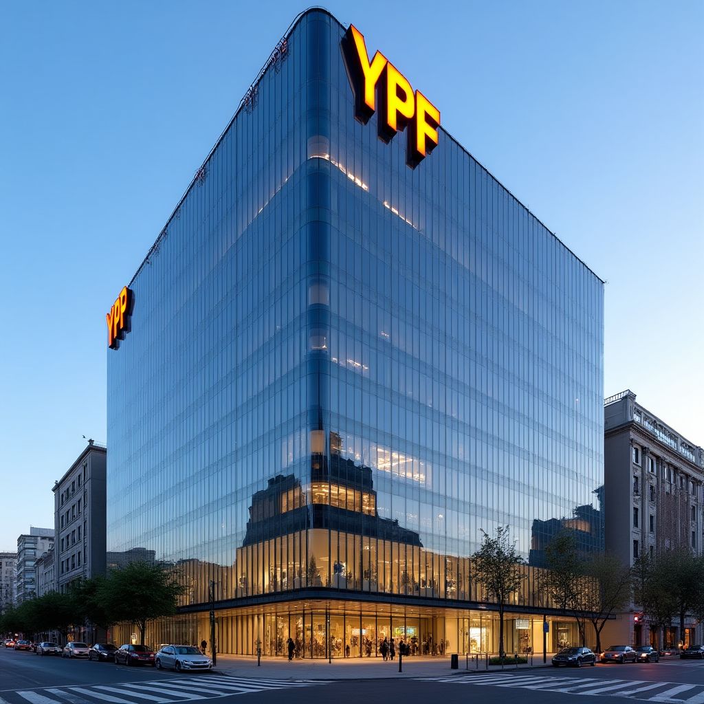 Sede principal de YPF en Buenos Aires