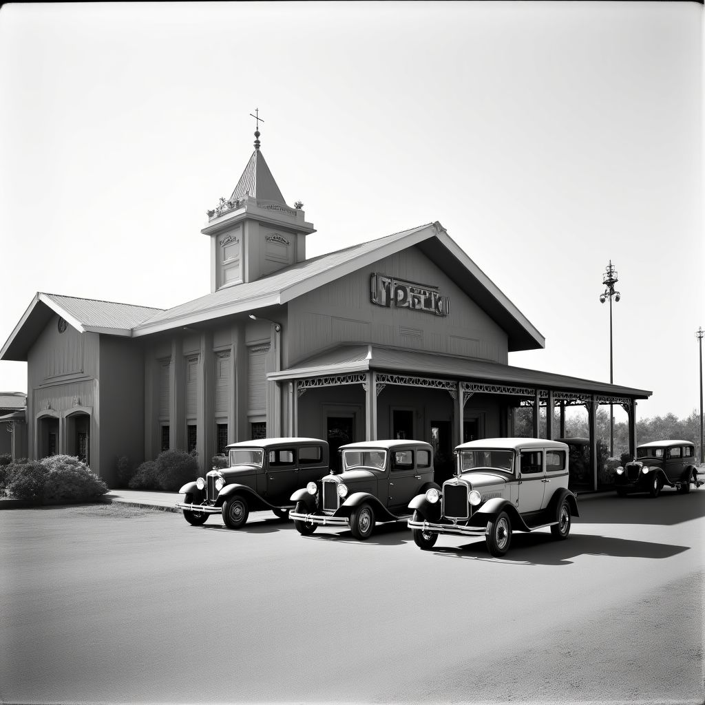 Histórica estación de servicio YPF